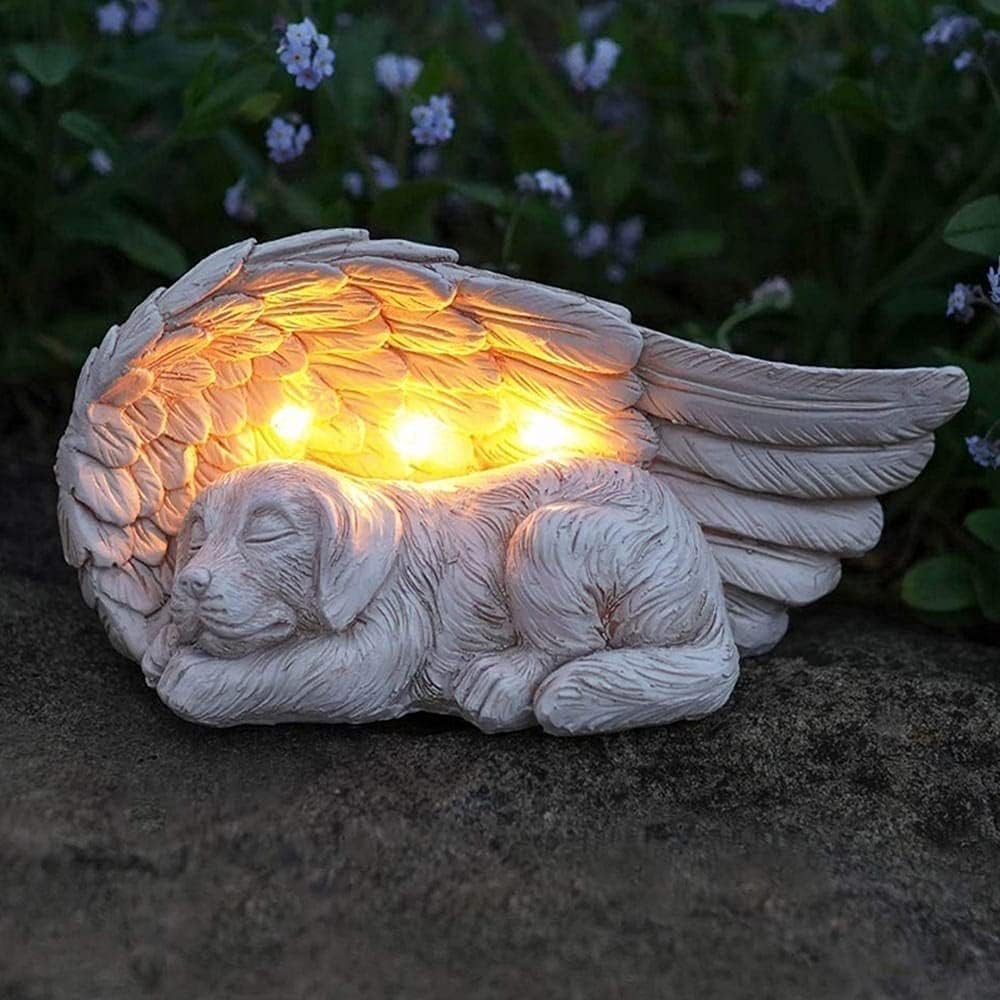 Guardian Angel Pet Memorial Solar Light