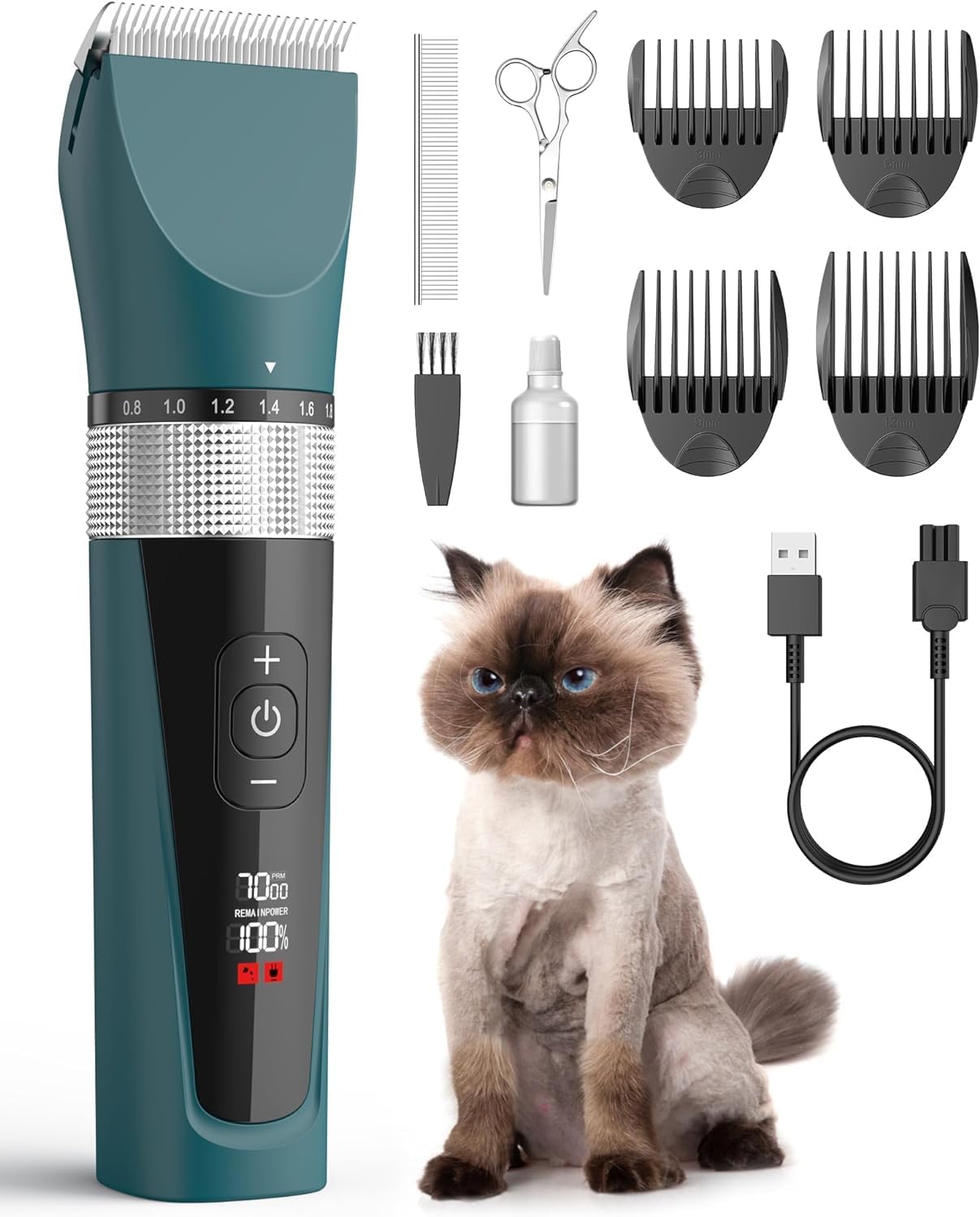 Oneisall Quiet Cat Clippers (5-Speed)