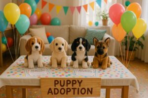 How to Host the Cutest Adopt a Puppy’ Birthday Party