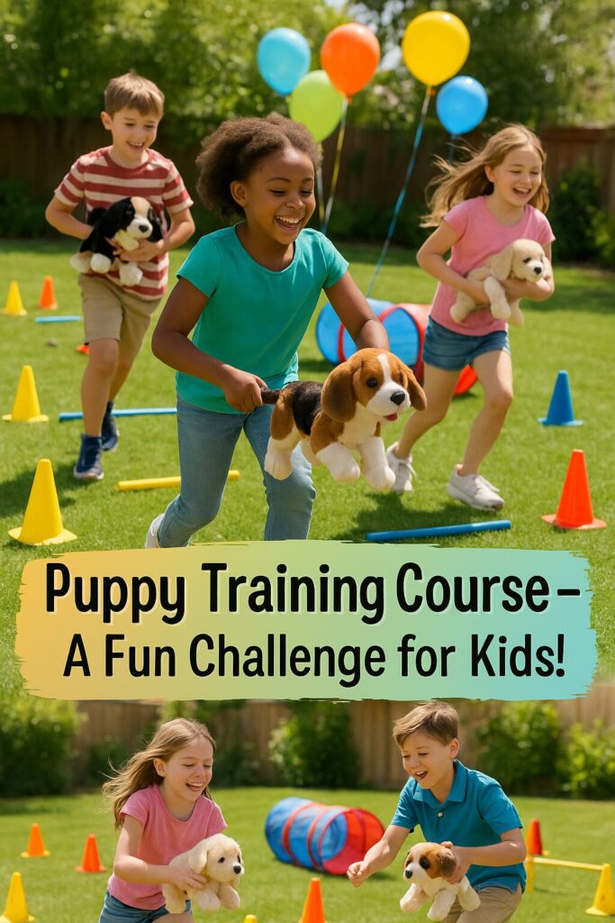 puppy training challenger for kids