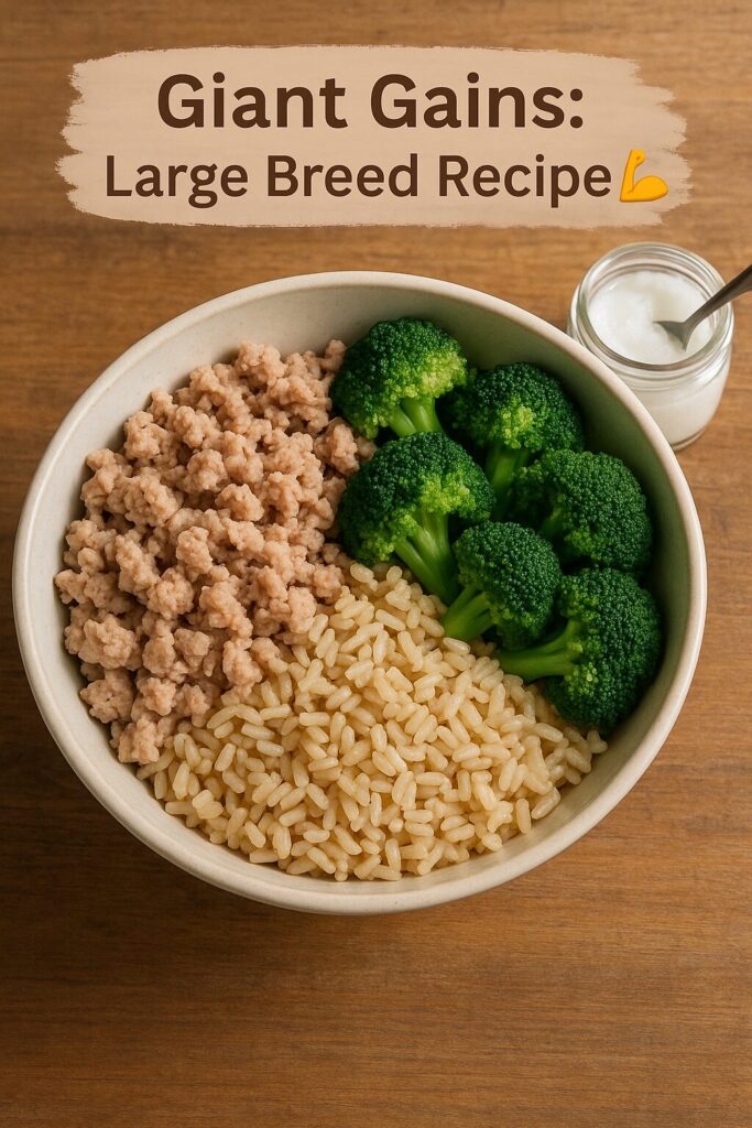 Giant Gains: Large Breed Recipe