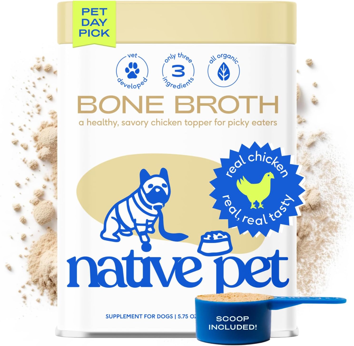 Native Pet Chicken Bone Broth Powder