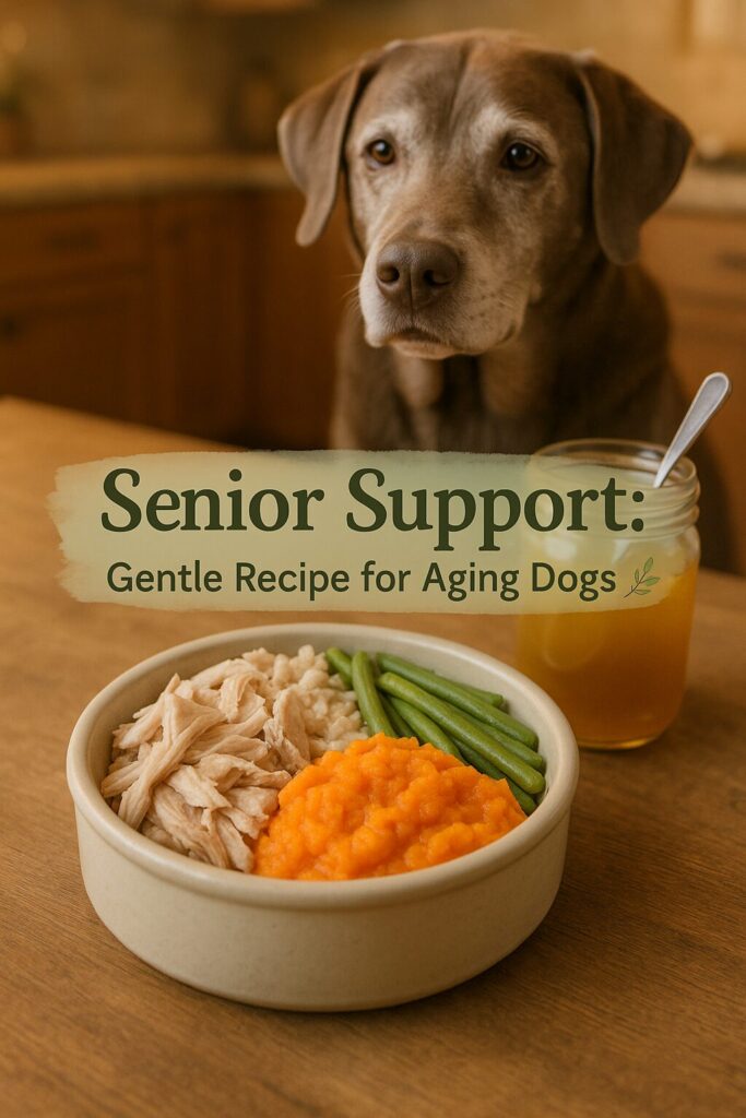 Senior Support: Gentle Recipe for Aging Dogs